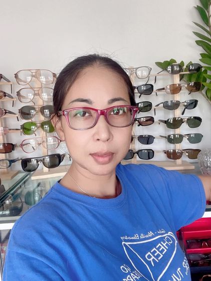 Ray-Ban kids เรย์แบนแท้ กรอบแว่นตา  ของเด็ก ผู้ใหญ่หน้าเล็กใส่ได้  รูปที่ 14