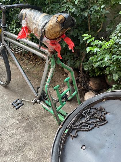 รถสามล้อถีบ โบราณเก่าสะสม รูปที่ 12