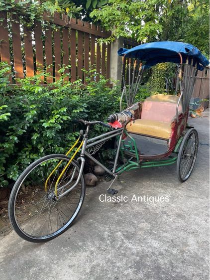 รถสามล้อถีบ โบราณเก่าสะสม รูปที่ 2