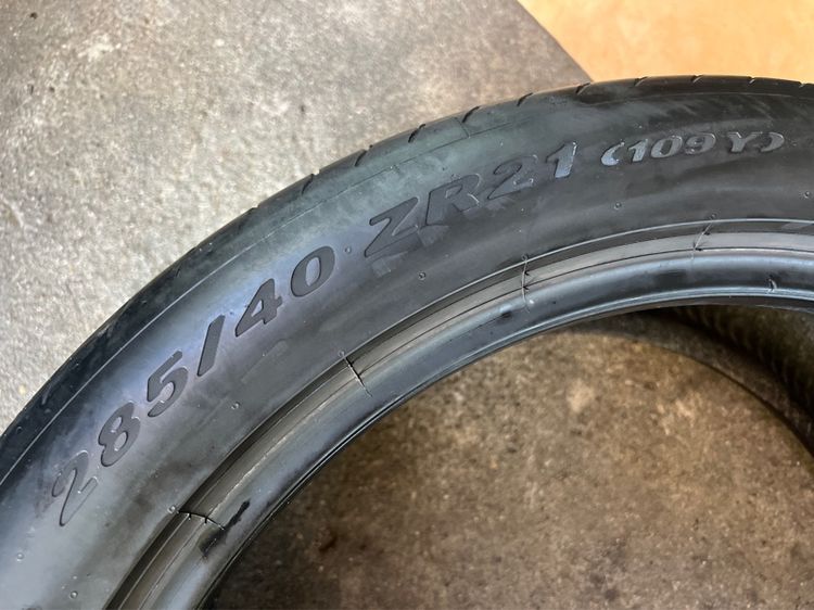 ยาง Pirelli PZero 285 40 21 คู่ 2000 บาท ไม่ปะ รูปที่ 5