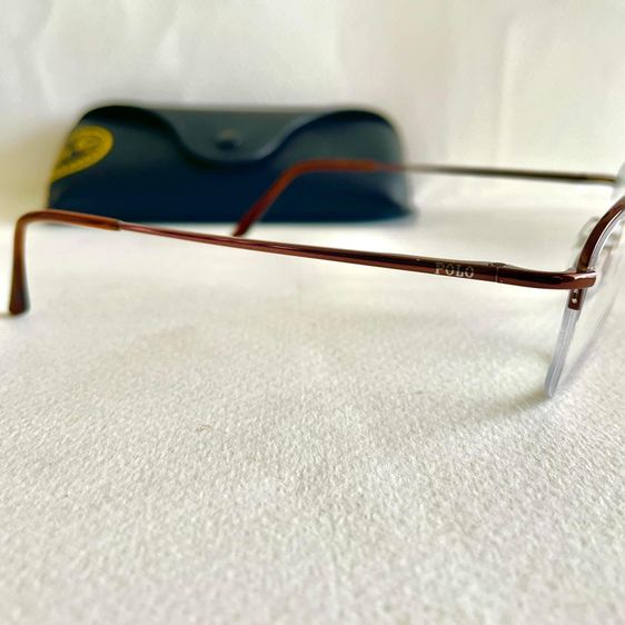 POLO RALPH LAUREN กรอบแว่นแบรนด์แท้ ใหม่กริบ รูปที่ 6