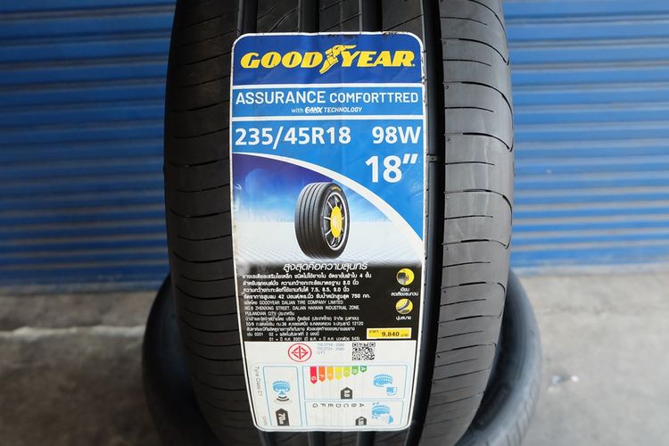 📣 ยางใหม่ Goodyear Comforttred ปี23 ขนาด 235 45R18 รูปที่ 2