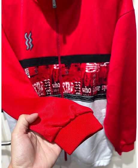 ชุดเซต เสื้อ,กางเกงวอร์มสีแดง แบรนด์ Superstar  รูปที่ 5