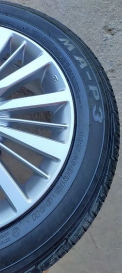 แม็กฮอนด้า ขอบ15 สีเดิมพร้อมยางmaxxis 185 60 15 ปี23  ใส่ jazz city รูปที่ 10