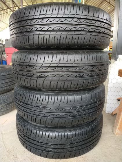 แม็กฮอนด้า ขอบ15 สีเดิมพร้อมยางmaxxis 185 60 15 ปี23  ใส่ jazz city รูปที่ 15