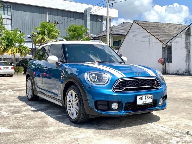 Mini COUNTRYMAN 2019 2.0 S Sedan เบนซิน เกียร์อัตโนมัติ ฟ้า รูปที่ 3