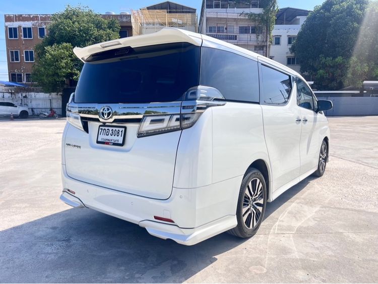 Toyota Vellfire 2018 2.5 เบนซิน เกียร์อัตโนมัติ ขาว รูปที่ 4