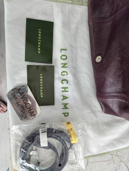 กระเป๋า longchamp หนังแกะ  รูปที่ 10