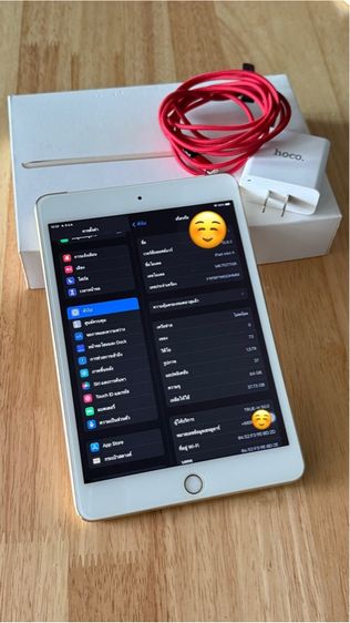 ipad mini 4 ใส่simได้ 64g มีเครื่องกับกล่อง เครื่องเดิมๆ สแกนนิ้วปกติ ไม่ติด icloud แบตเทียบ เครื่องอยู่หาดใหญ่ เจ้าของขายเอง