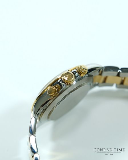 Rolex Daytona 16523 Yellow Gold White Diamond Dial Two-Tone Oyster 1999 40mm. รูปที่ 6