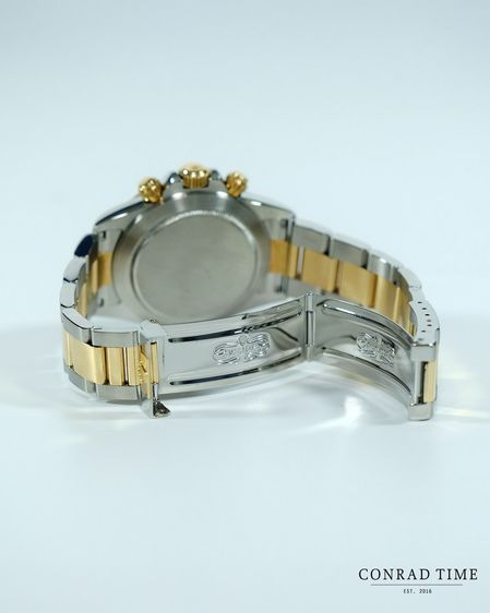 Rolex Daytona 16523 Yellow Gold White Diamond Dial Two-Tone Oyster 1999 40mm. รูปที่ 12