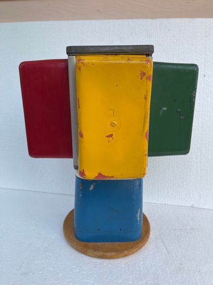 โหลไข่ หยอดเหรียญ1บาท สี่เหลี่ยมโบราณ รูปที่ 8