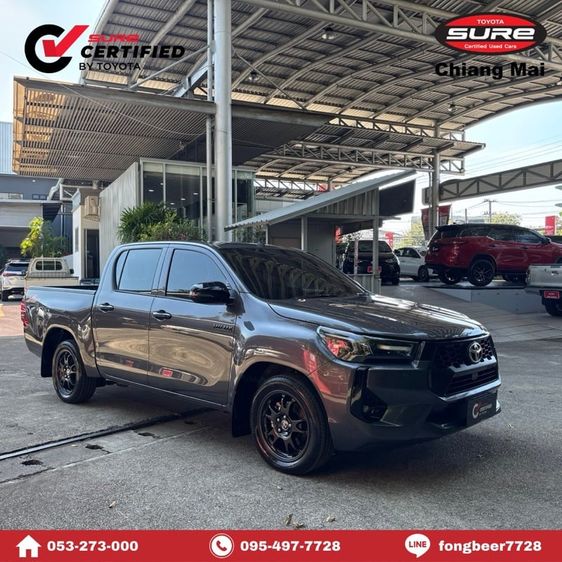 รถ Toyota Hilux Revo Double Cab 2.4 Mid Z Edition สี เทา