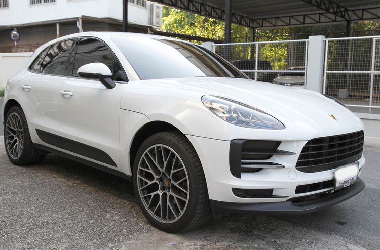 Porsche Macan 2020 2.0 Turbo PDK Sedan เบนซิน ไม่ติดแก๊ส เกียร์อัตโนมัติ ขาว รูปที่ 3