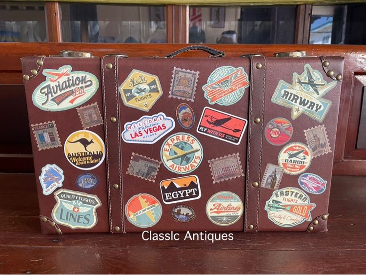 กระเป๋าเดินทาง ทรงวินเทจสะสม รูปที่ 4