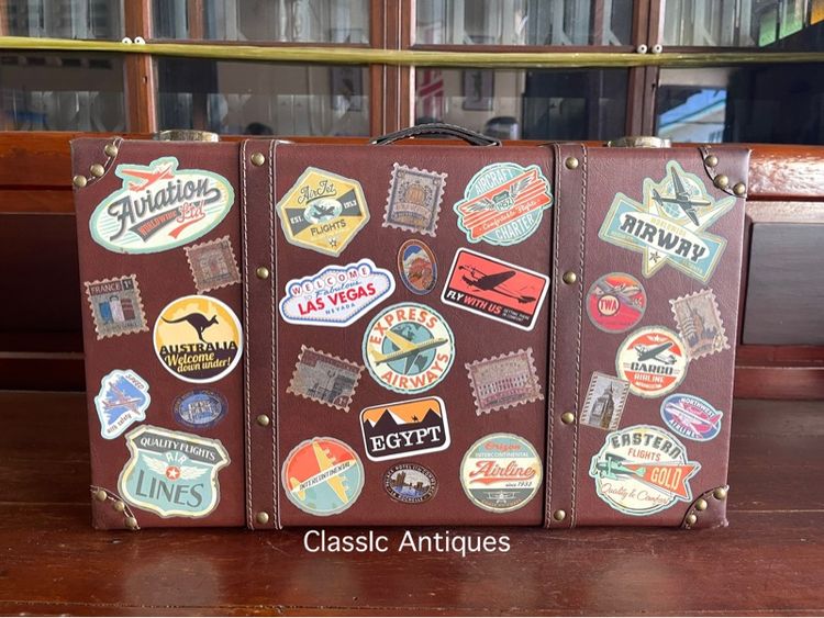กระเป๋าเดินทาง ทรงวินเทจสะสม รูปที่ 2