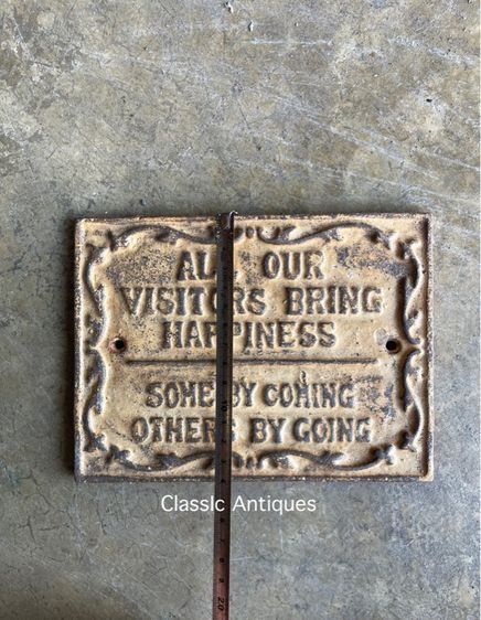 ป้าย เหล็กหล่อ สะสม รูปที่ 10