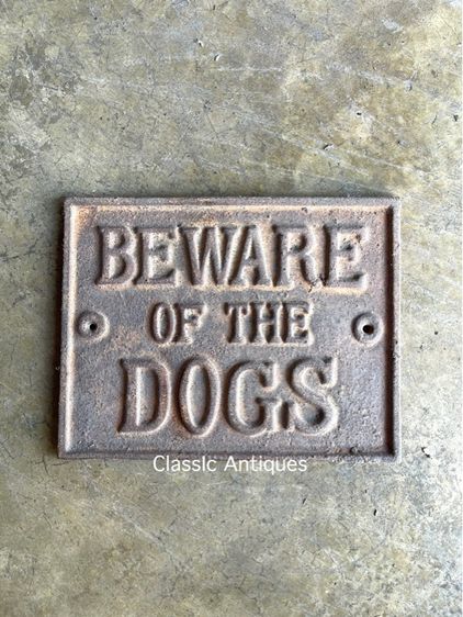 ป้าย เหล็กหล่อ สะสม รูปที่ 2