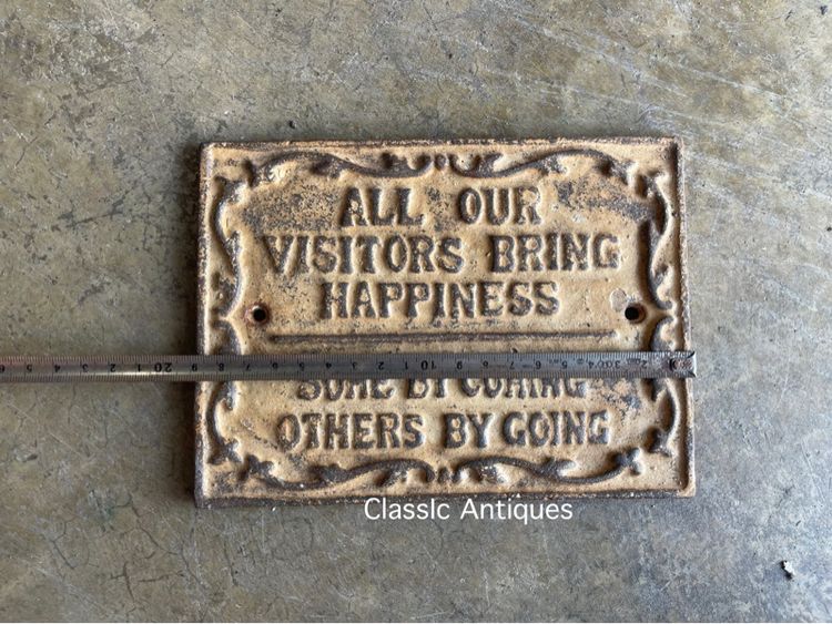 ป้าย เหล็กหล่อ สะสม รูปที่ 9