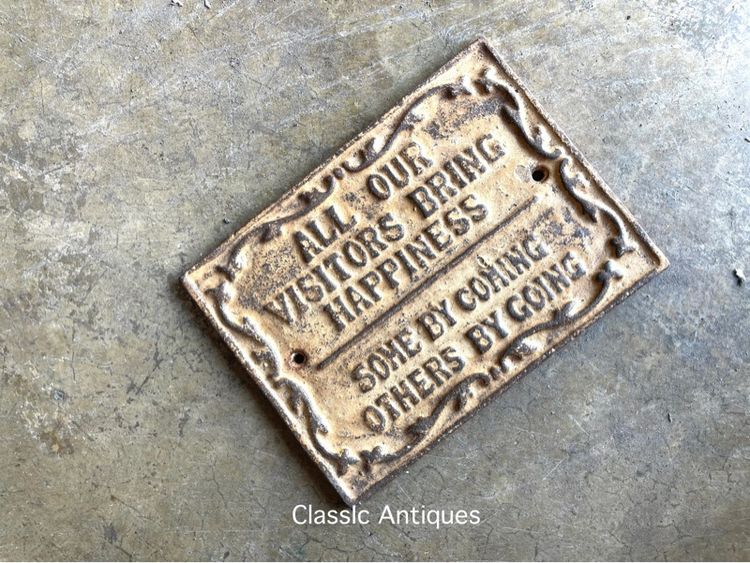 ป้าย เหล็กหล่อ สะสม รูปที่ 5