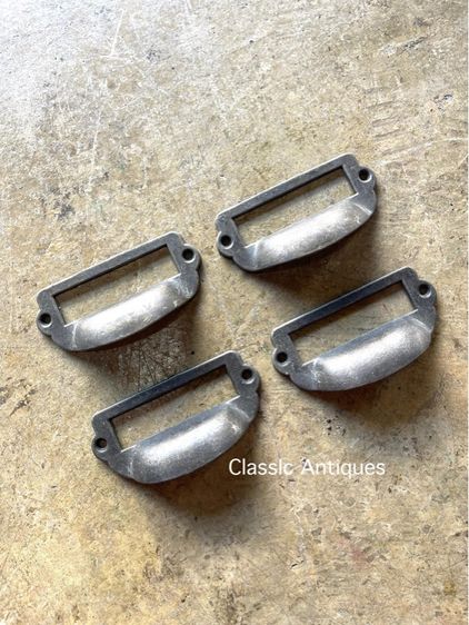 มือจับ ลิ้นชัก แบบมีป้ายชื่อ สะสม