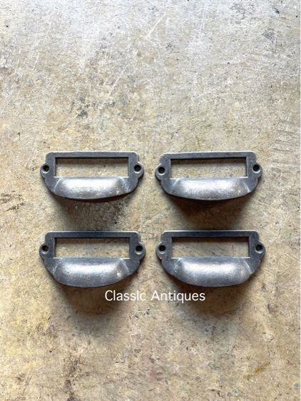 มือจับ ลิ้นชัก แบบมีป้ายชื่อ สะสม รูปที่ 2