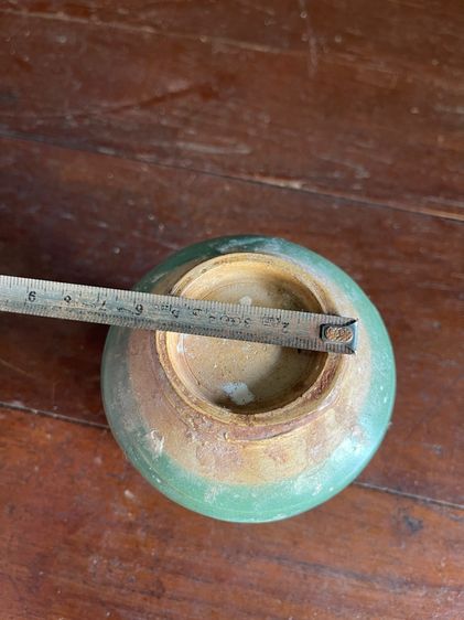 เต้าปูน เคลือบเขียวโบราณ เก่าสะสม รูปที่ 12