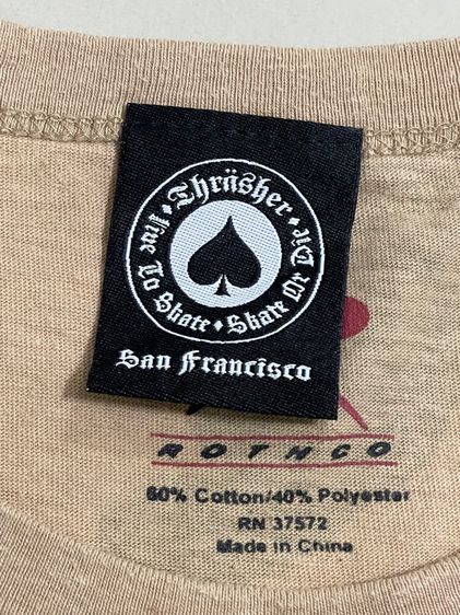 เสื้อยืด THRASHER รูปที่ 4