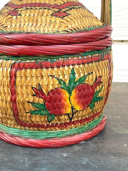 ตะกร้าจีน โบราณเก่าสะสมA8 รูปที่ 4