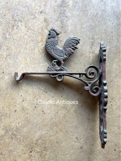 เหล็กฉากไก่ ใหญ่ แขวนตะเกียงสะสม รูปที่ 5