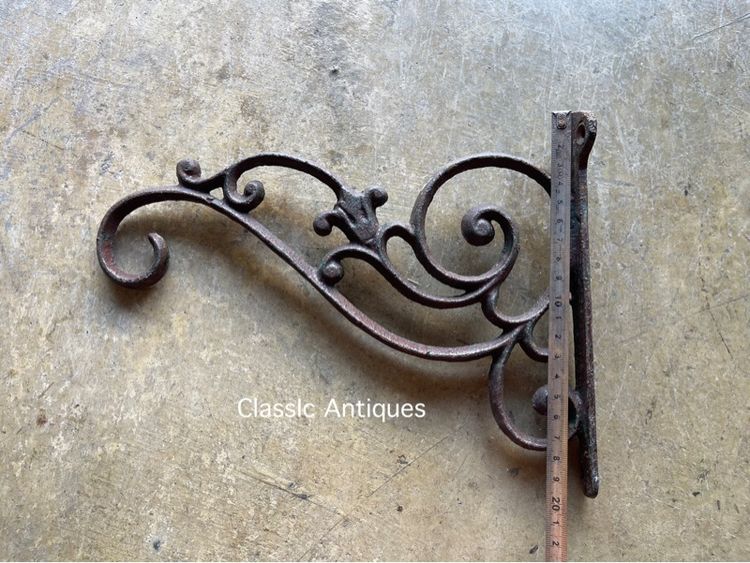 เหล็กฉาก ไม้เถา แขวนตะเกียง สะสม รูปที่ 5