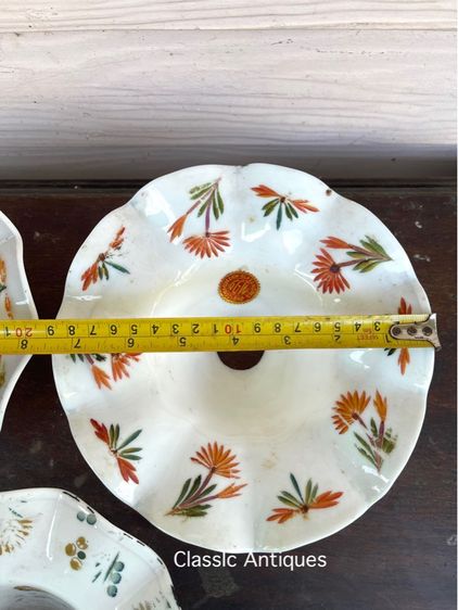 โคมไฟ จีบสะบัด เขียนลายโบราณ เก่าสะสม รูปที่ 9