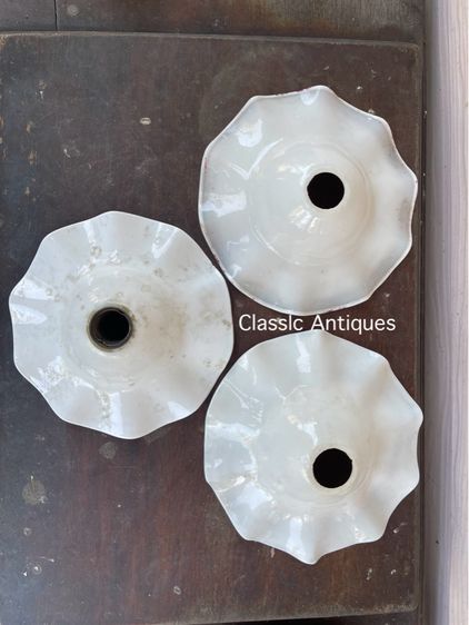 โคมไฟ จีบสะบัด เขียนลายโบราณ เก่าสะสม รูปที่ 11