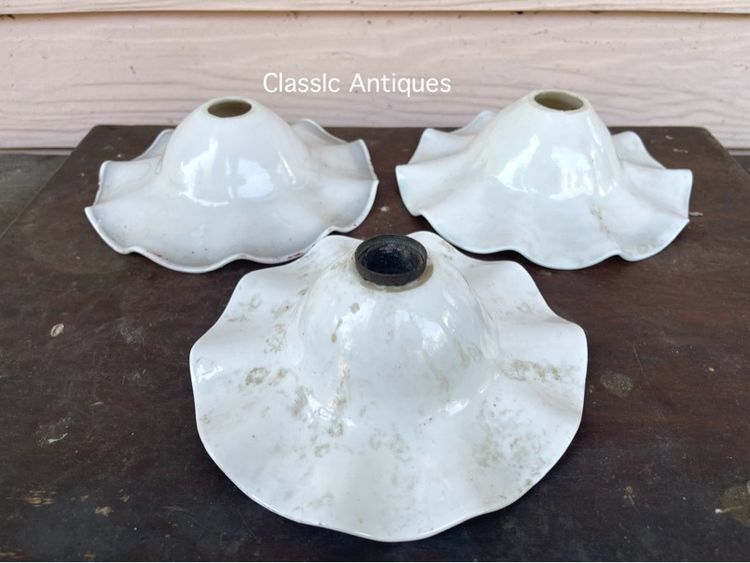 โคมไฟ จีบสะบัด เขียนลายโบราณ เก่าสะสม รูปที่ 12