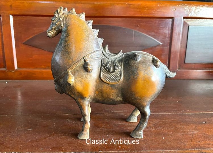 อาชา ม้าทองเหลือง สะสม