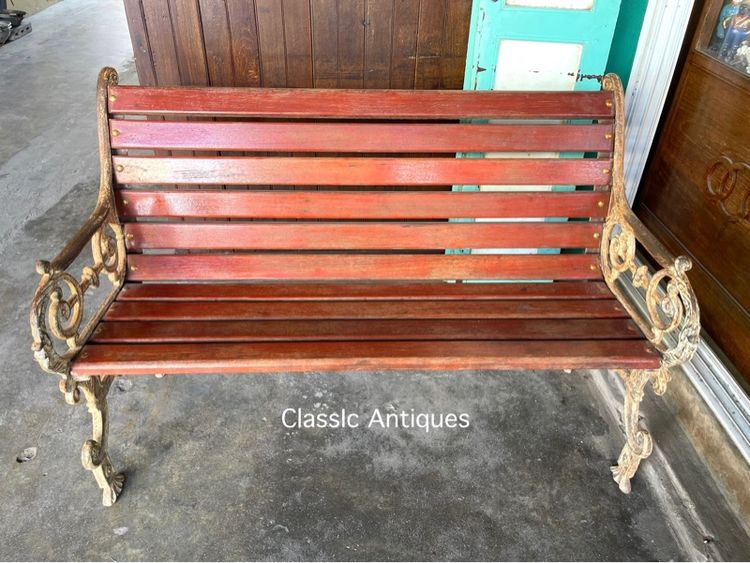 เก้าอี้ สนามหลุยส์ เหล็กหล่อสะสม รูปที่ 4