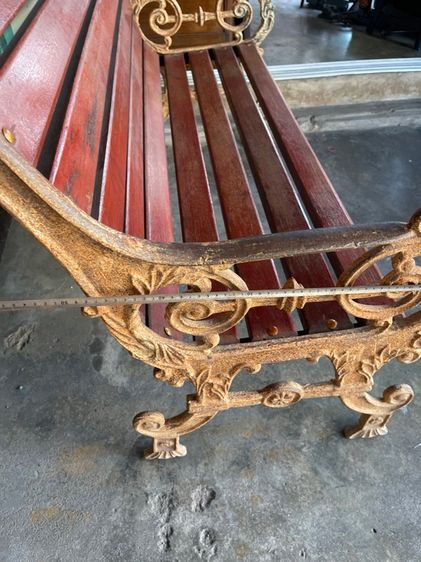 เก้าอี้ สนามหลุยส์ เหล็กหล่อสะสม รูปที่ 8