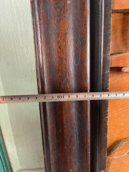 ภาพเสือ แกะสลักจากแผ่นไม้ เก่าสะสม รูปที่ 12