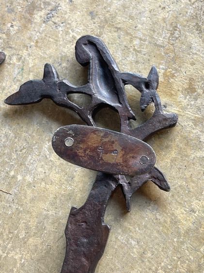 มือจับประตู นกคู่ทองเหลืองสะสม รูปที่ 6