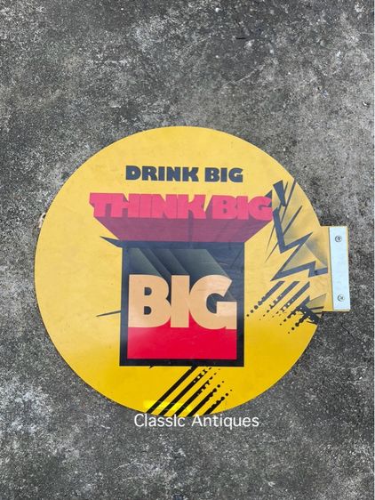 ป้ายฉากสองหน้า BIG Cola เก่าสะสม รูปที่ 3