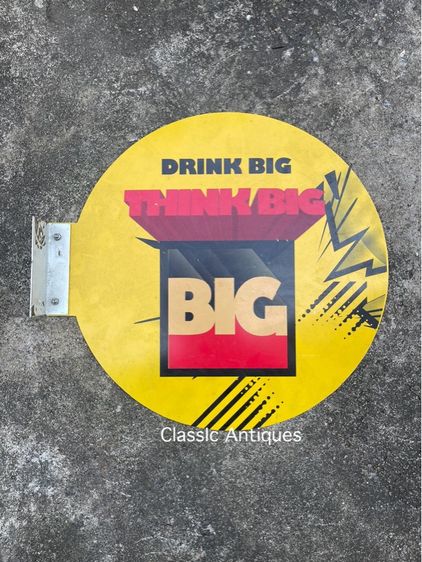ป้ายฉากสองหน้า BIG Cola เก่าสะสม รูปที่ 2