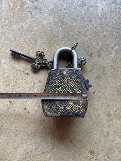 กุญแจ นกฮูก ทองเหลืองสะสม รูปที่ 8