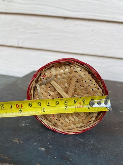 ตะกร้าจีนจิ๋ว โบราณเก่าสะสมA7 รูปที่ 10