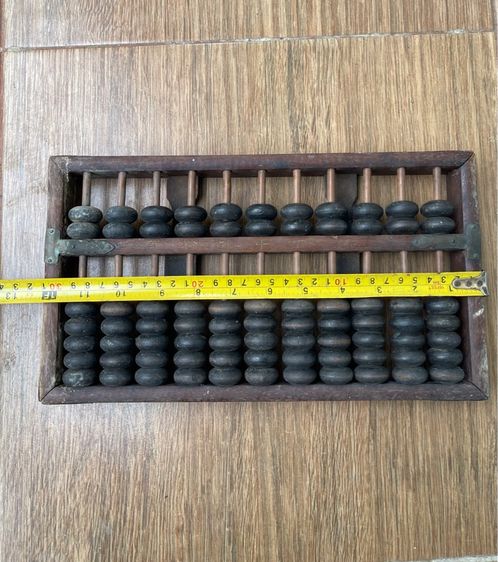 ลูกคิด 11ราง โบราณเก่าสะสมC1 รูปที่ 10