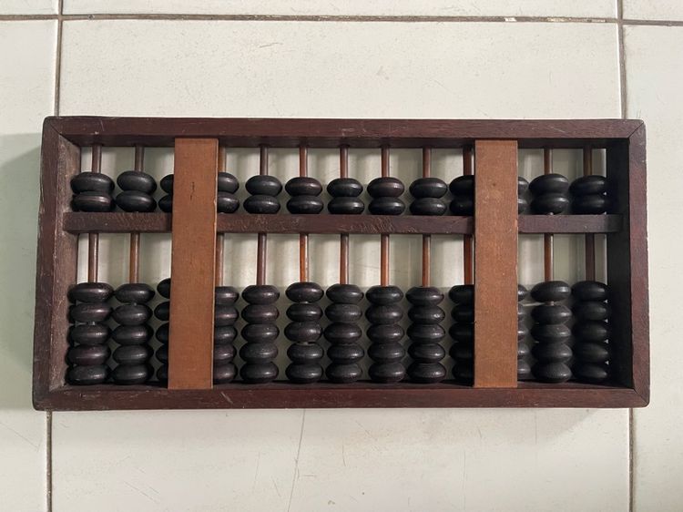 ลูกคิด 13ราง โบราณเก่าสะสมC3 รูปที่ 3