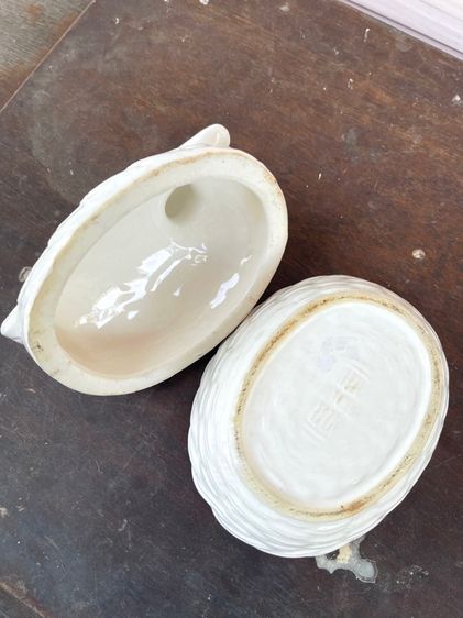 ถ้วยกระเบื้อง รูปเป็ดโบราณ เก่าสะสม รูปที่ 10