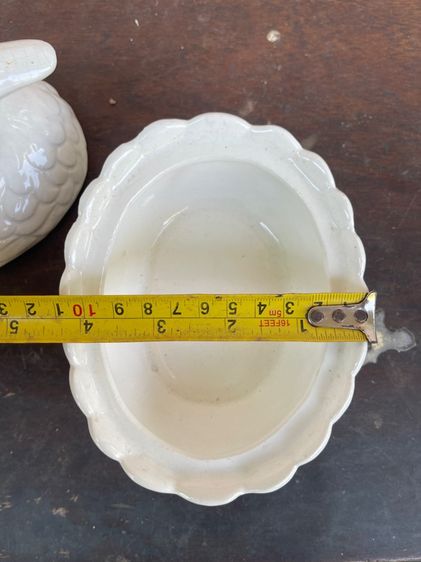 ถ้วยกระเบื้อง รูปเป็ดโบราณ เก่าสะสม รูปที่ 11