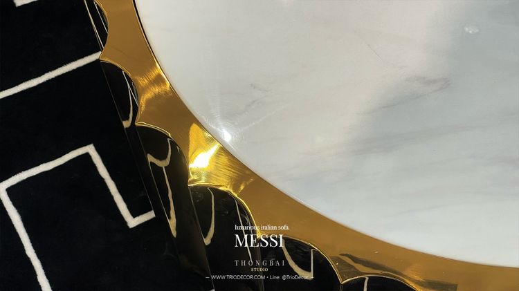 𝙼𝙴𝚂𝚂𝙸 𝚂𝙴𝚃  𝚕𝚞𝚡𝚞𝚛𝚒𝚘𝚞𝚜 𝙸𝚝𝚊𝚕𝚒𝚊𝚗 𝚜𝚘𝚏𝚊  โซฟาลัคชัวรี่ รุ่น เมสซี่ พร้อมโต๊ะกลาง รูปที่ 14