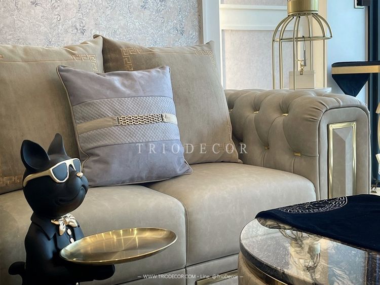 𝙶𝙸𝙾𝚅𝙰𝙽𝙸 𝚂𝙴𝚃 𝚕𝚞𝚡𝚞𝚛𝚒𝚘𝚞𝚜 𝙸𝚝𝚊𝚕𝚒𝚊𝚗 𝚜𝚘𝚏𝚊  โซฟาลัคชัวรี่ เซ็ต𝟹-𝟸-𝟷ที่นั่ง รุ่น จีโอวานี่ พร้อมโต๊ะกลาง รูปที่ 10