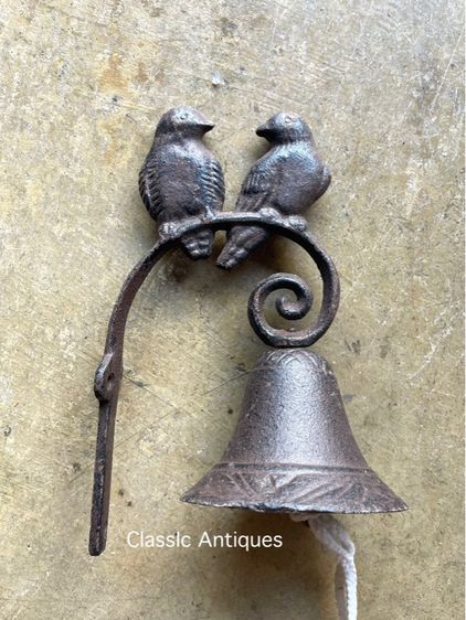 ระฆังนก เหล็กหล่อสะสม รูปที่ 3